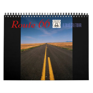 Calendrier 2016 de l'itinéraire 66