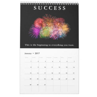 Calendrier 2017 de succès : Créez votre vie