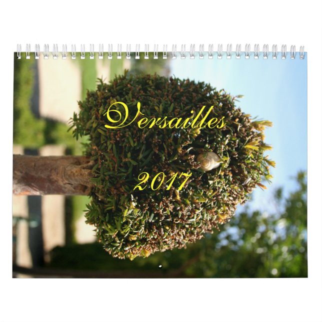 Calendrier 2017 de Versailles (Protection)