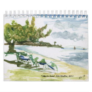 Calendrier 2017 du paysage de Greneda