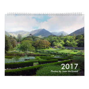 Calendrier 2017 : Photographies par Joan McQuaid