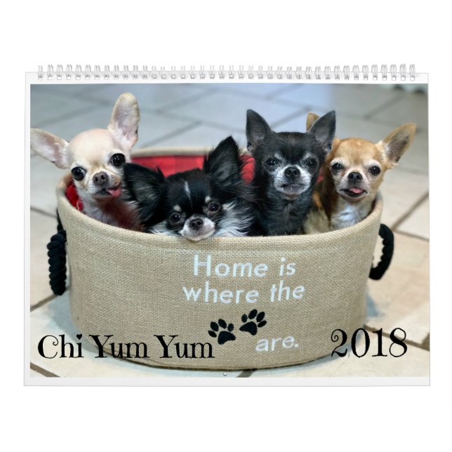 Calendrier 2018 de Chi Yum Yum (Protection)