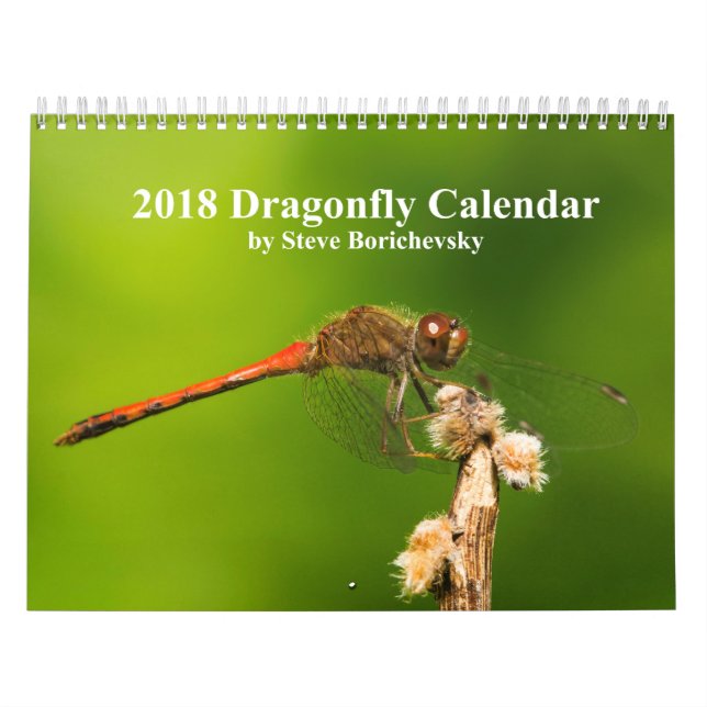 Calendrier 2018 de libellule (Protection)