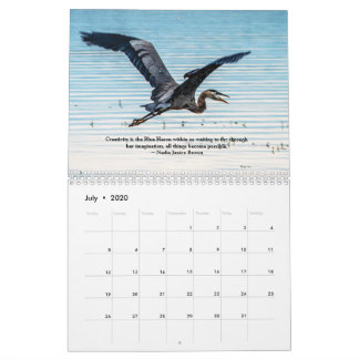 Calendrier 2019 avec photos et citations
