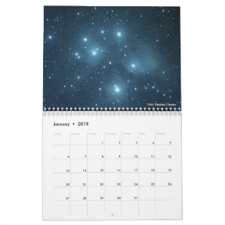 Calendrier 2019 d'astronomie