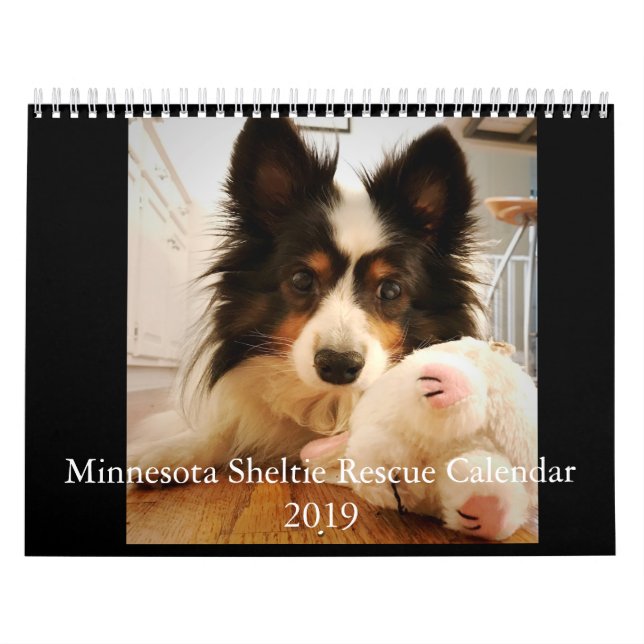 Calendrier 2019 de délivrance du Minnesota Sheltie (Protection)