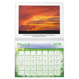 Calendrier 2019 de milieu des hausses de Kyle