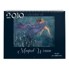 Calendrier 2019 des femmes magiques