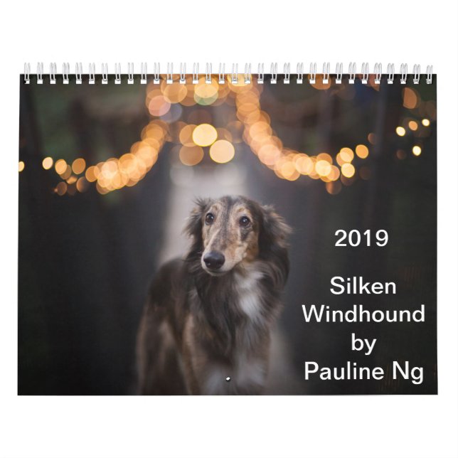 Calendrier 2019 Windhound de soie par NG de Pauline (Protection)