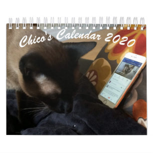 Calendrier 2020 de Chico