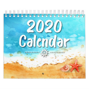 Calendrier 2020 de la vie dans les océans