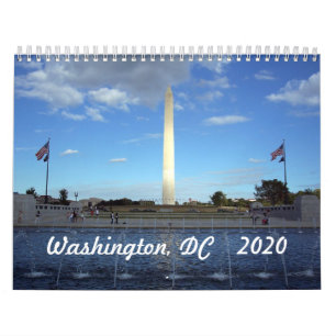 Calendrier 2020 de Washington, DC