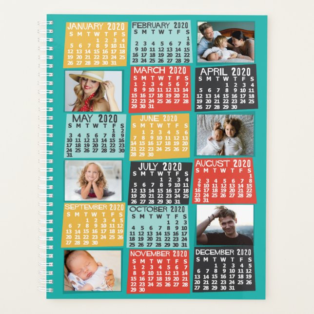 Calendrier 2020 (Voir la description pour la nouve (Devant)