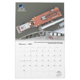 Calendrier 2021 - Bateaux-remorques au travail