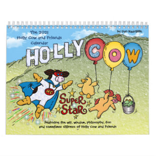 Calendrier 2021 de Holly Cow and Friends