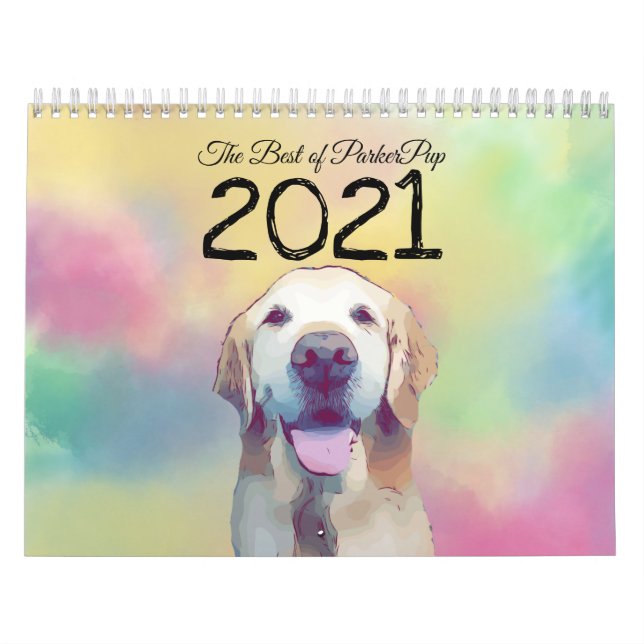 Calendrier 2021: Le meilleur de ParkerPup (Protection)
