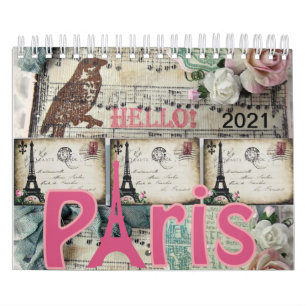 Calendrier 2021 Paris, France