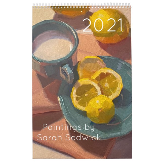 Calendrier 2021 : Peintures de Sarah Sedwick (Protection)