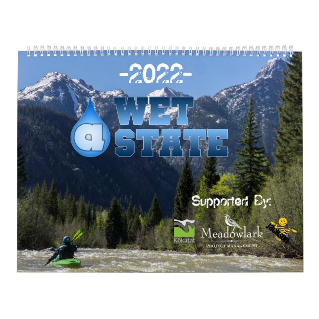 Calendrier 2022 de l'eau vive (Protection)