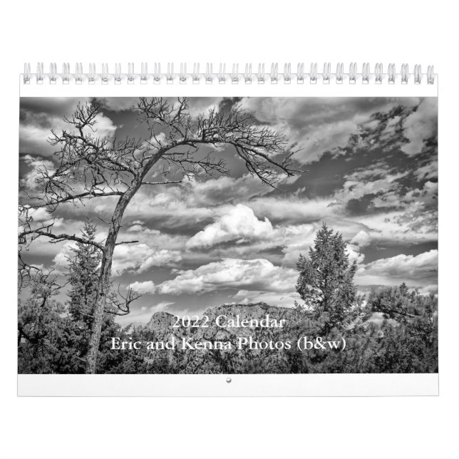 Calendrier 2022, Eric et Kenna Photos, b&w (Protection)