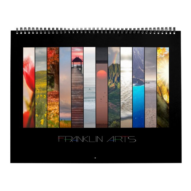 Calendrier 2022 Nature, Landscapes, & Seascapes Calendar (Protection)