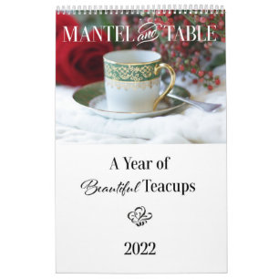 Calendrier 2022 - Une année de belles tasses Jan 2