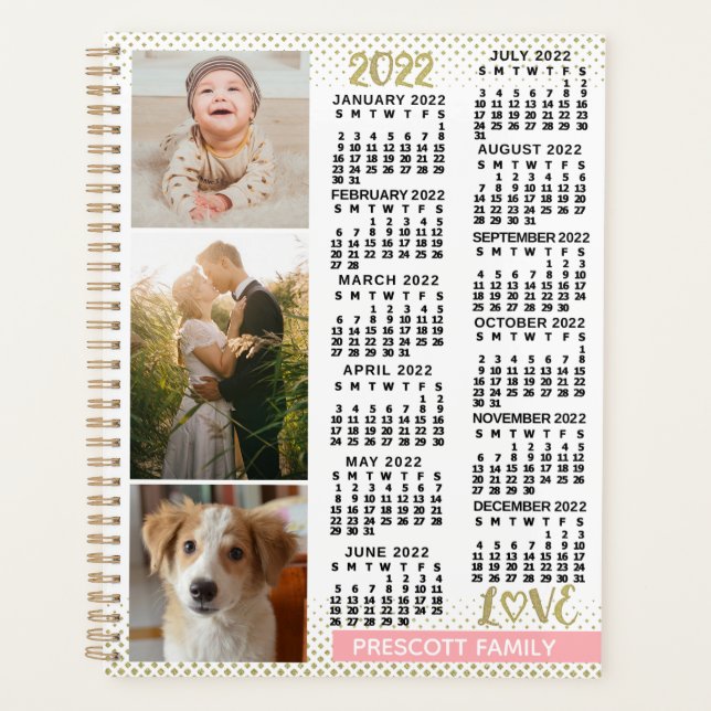 Calendrier 2022 (Voir la description pour la nouve (Devant)