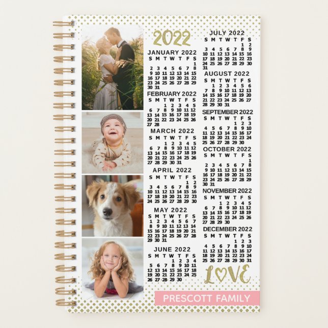 Calendrier 2022 (Voir la description pour la nouve (Devant)