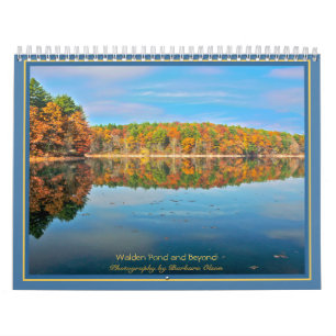 Calendrier 2022 Walden Pond et au-delà : avec des guillemets