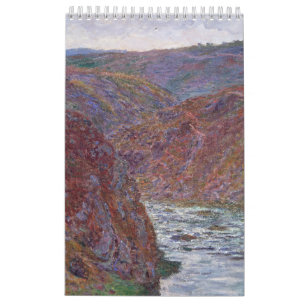 Calendrier 2023, 12 mois Claude Monet Impressionni