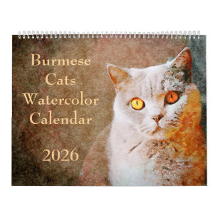 Calendrier 2023 Chat birman Maman Maman Propriétaire Amateurs