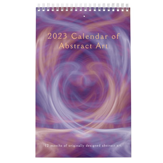 Calendrier 2023 de l'art Abstrait (Protection)