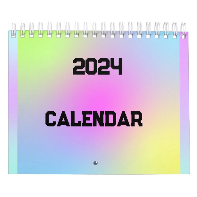 Calendrier 2024 (Protection)