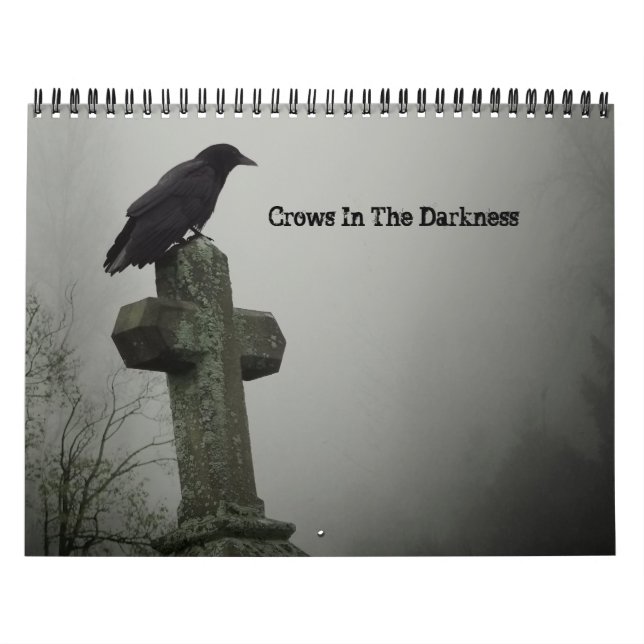 Calendrier 2024 des corbeaux noirs (Protection)