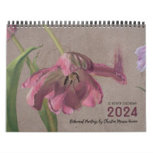 Calendrier 2024 Floral Botanical Art