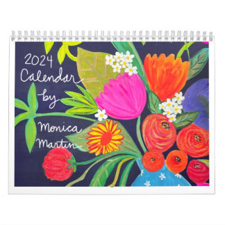 Calendrier 2024 par Monica Martin Fine Art
