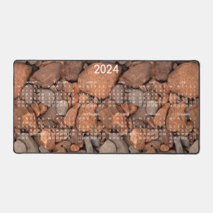 Calendrier 2024 Rustic Country Nature Rocks Photo