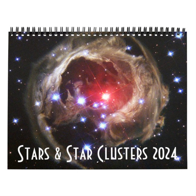 Calendrier 2024 Space Astronomy Star Clusters Universe de la  (Protection)