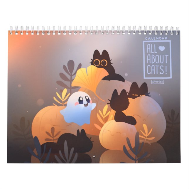 Calendrier 2024 Tout sur les chats ! (Protection)