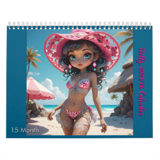 Calendrier 2025/26 Dollz 15 mois