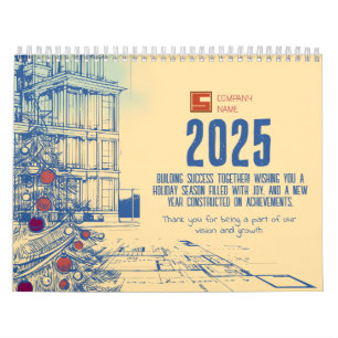 Calendrier 2025 Bâtisseurs & Architectes Marque
