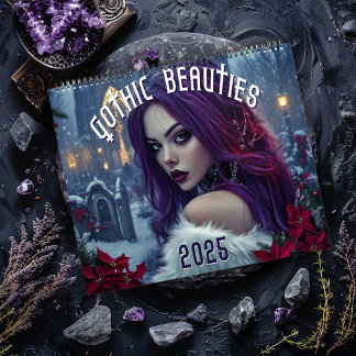 Calendrier 2025 Beautés Gothiques