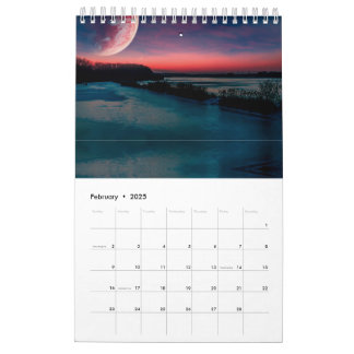 Calendrier 2025 Calendar | Digital Printable | Instant