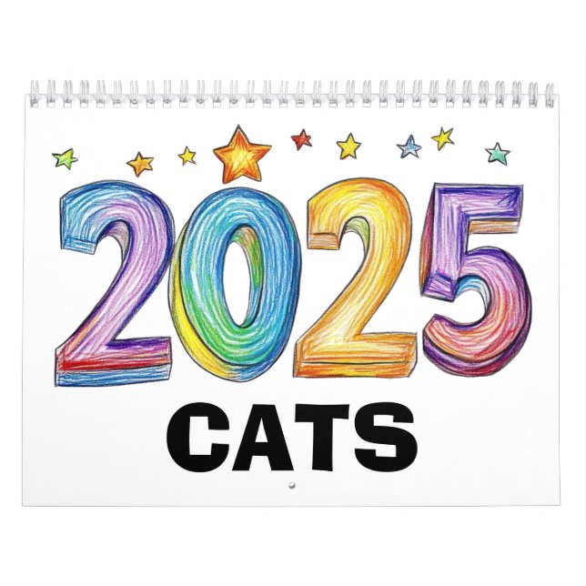 Calendrier 2025 Chats (Protection)