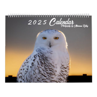 Calendrier 2025 de la faune et du paysage