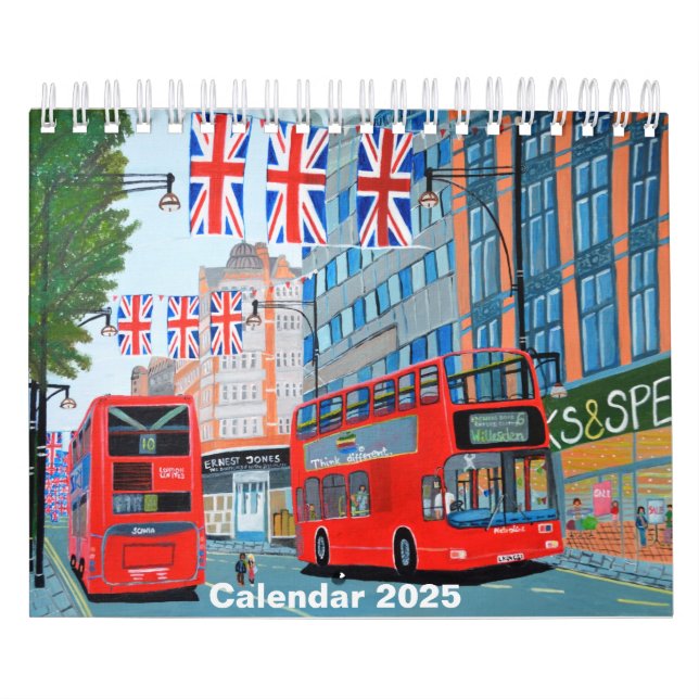 Calendrier 2025 du jubilé de la Reine à Londres (Protection)