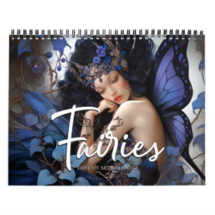 Calendrier 2025 Fairies 2 Imaginaire Art Calendar