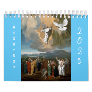 Calendrier 2025 Jésus Christ catholique