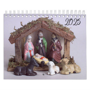 Calendrier 2025 Jésus Christ catholique