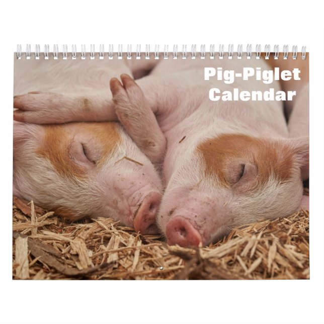 Calendrier 2025 Pig-Piglet (Protection)
